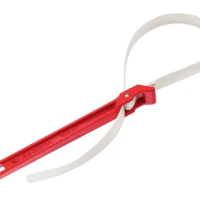 Facom Strap Wrench, 300 mm Overall, 60mm Jaw Capacity, Straight Handle (138A.17)