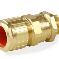 HAWKE 501-453, Reversible Armour Clamp (RAC), O, M20 Brass Cable Gland Complete Set with Locknut, Earth Tag, PVC Shroud, Red Fibre Washer and Serrated Washer