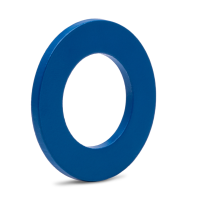 F436 Hardened Washer M12  Zinc-Nickel + Xylan 1424 Blue Coated