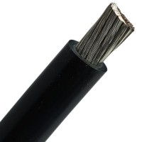 Cable - Battery - 50.0mm Tinned Copper PVC 345A - Black (10 Metre Roll)*