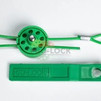 Pro-Lock Complete System, PROCOMPXSGC, Green (inclusive of a 1.5M Cable, cut & looped at one end and a Pro-Lock operating tool)