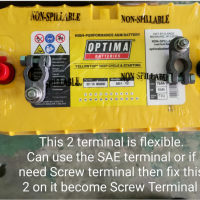 OPTIMA YELLOWTOP Deep Cycle Battery D31A