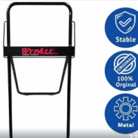 WypAll Jumbo Roll Dispenser Color: Black Portable Packing: 1 Dispenser   Case