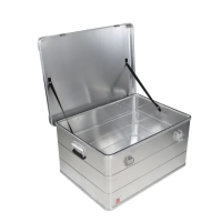 RS PRO Waterproof Metal Equipment case, 410 x 780 x 585mm