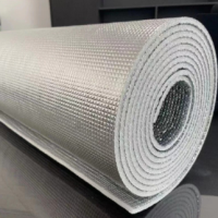 Thermal Reflect Double-Side Aluminum Foam Foil RFB RFP Thickness : 6 mm Size : 300cm X 100cm   roll