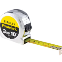 Stanley 0-33-523, PowerLock, 3m   10ft, Tape Measure, Metric and Imperial, Class II [SKU: STN5854049H]