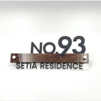 Acrylic Room Signage 14"w x 6"h