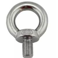 M16 X 27MM EYE BOLTS ( DIN 580 ) WLL 0.7MT FOR STRAIGHT VERTICAL LIFTING c w mill cert