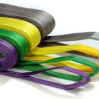 60MM WIDTH WLL 2 TONNE X 4 MTR POLYESTER WEBBING SLING (BST) SF 7:1