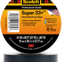 3M ELECTRICAL TAPES BLACK, SCOTCH 35