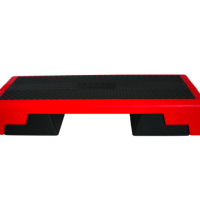 FC ADJUSTABLE AEROBIC STEP RED BLACK