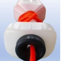 Encapsulated Safety Line, 8mm x 42mtr (PP Rope-Orange)