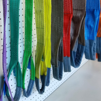 LIFT-TEX POLYSTER WEBBING SLING SF7 1T X 1.5M, 30MM (W), 2PLY VIOLET COLOUR