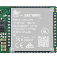 SIM7600G-H-PCIE 4G LTE CAT-4 module with global coverage