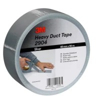 3M SCOTCH 2904 DUCT TAPE, 50M X 48MM, SILVER