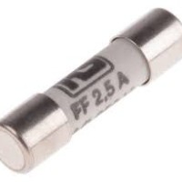 Current Rating 2.5A Fuse Size 5 x 20mm