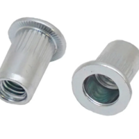 SS316 M6x1 Rivet Nut - Flat Type
