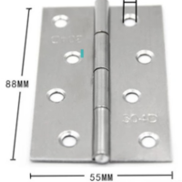 Stainless steel hinge 4"