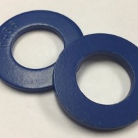 1 2in Flat Washer F436 Only - Zinc Nickel Plated With Fluorocarbon "MasterNiZCote" 1424 Blue