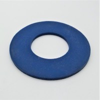 FLAT WASHER F436 ONLY - ZINC NICKEL PLATED WITH FLUOROCARBON "MasterNiZCote" 1424 BLUE 1 inch