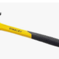 16oz Stanley Fibreglass Handle Claw Hammer