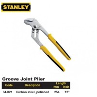 GROOVE JOINT PLIER STANLEY (84-021) 12" - 1 PC