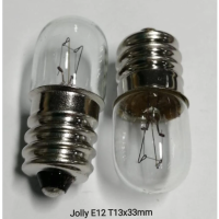 E12 T13X33 28V 2W FILAMENT JOLLY BULBS
