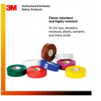 Scotch Vinyl Electrical Tape 35 (Red)