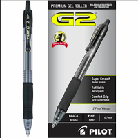 Pilot G2 Gel Pen 0.7MM (Black)