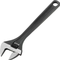 Kennedy Adjustable Spanner, Steel, 12in. 300mm Length, 38mm Jaw Capacity