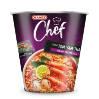 Mamee Chef Cup Instant Noodles 72g - Creamy Tom Yam
