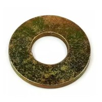 ZINC PLATED STEEL PLAIN WASHER, 7 8 IN