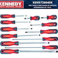 KENNEDY PRO-TORQ SCREWDRIVER SET OF 12 PCS, KEN5726040K (1 SET)