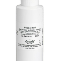 Phenol red indicator solution, 6.5-8.5 pH, 50mL