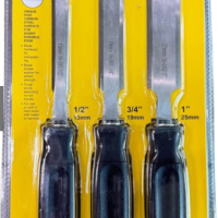 3-PIECE WHOOD CHISEL