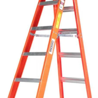 Step Ladder, Fiberglass 4ft 1.22mtr RLFGS4, RIDGID (76682)