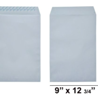 Lion 100gsm A4 White Envelope 9" x 12.75" (Peel & Seal)