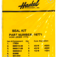 Haskel 16771, Hydraulic Pump Rebuild Kit               Seal Kit