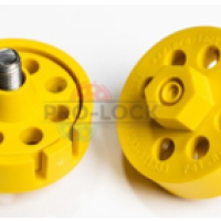 PRO-LOCK YELLOW LOCKOUT DONUT PR01XSYWC (1 PC)