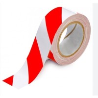 BARRIER TAPE 2'' X 50M  (RED & WHITE)