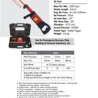 INDUSTRIAL AIR SAW KIT