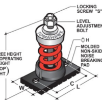 Spring Isolator Brand : TOMAHAWK P N : YDS-B1220i