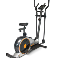 TRAX X3 Elliptical With Seat, Silver, Max 110kg