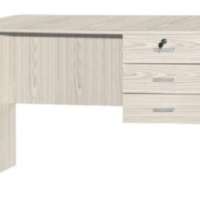 Light Grey Color Writing Table