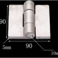BUTTERFLY FLAT HINGE WELDED TYPE  (HINGE) 50x50x5mm