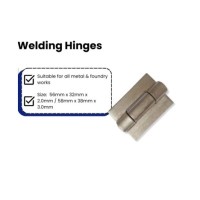 Butterfly Welding Hinges Metal