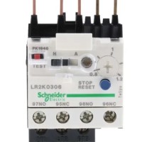 Schneider Electric LR2K Thermal Overload Relay 1NO + 1NC, 0.8  1.2 A F.L.C, 1.2 A Contact Rating, 100 W, 250 V (LR2K0306)