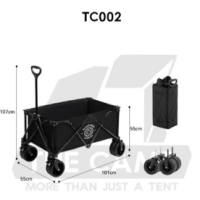 BLACKDOG Camping Trolley Model : TC002