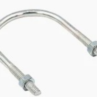 U-Bolt c w 2 Hex Nut M10 x IH 120 x ID 115 x Thd 40 Material: SS304