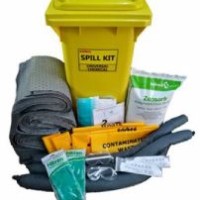 SKC 120 Universal Chemical Spill Kit Bin (Grey Color) 940mm x 430mm x 545mm